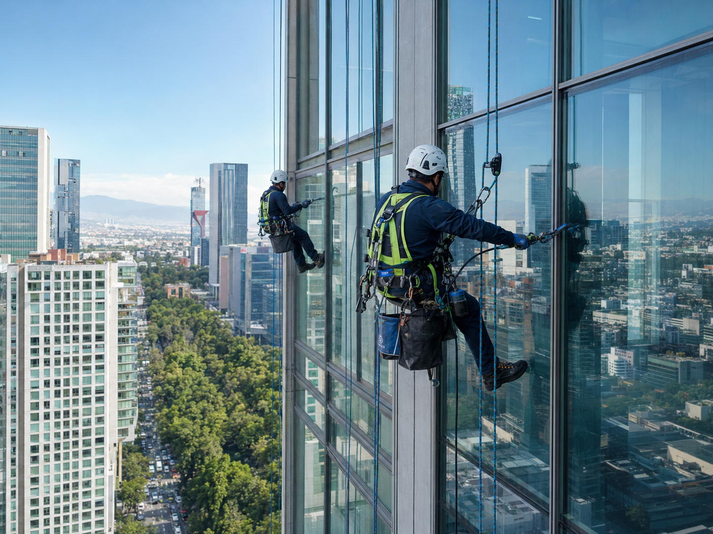 Fachadas y trabajos en altura — SERVINOVA